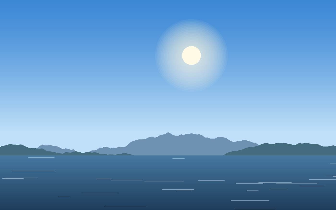 Landschaftsillustration