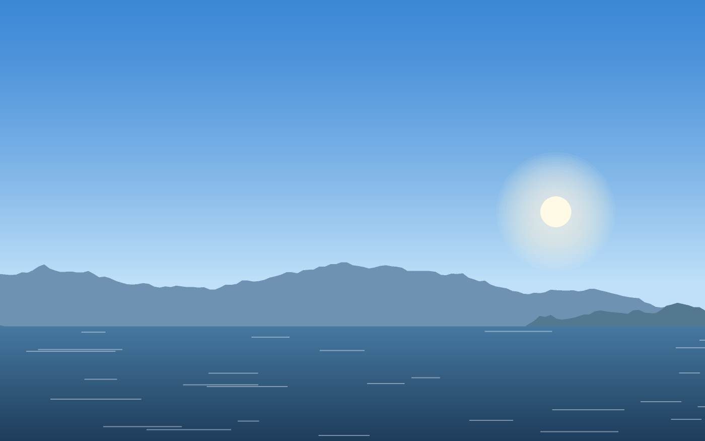 Landschaftsillustration