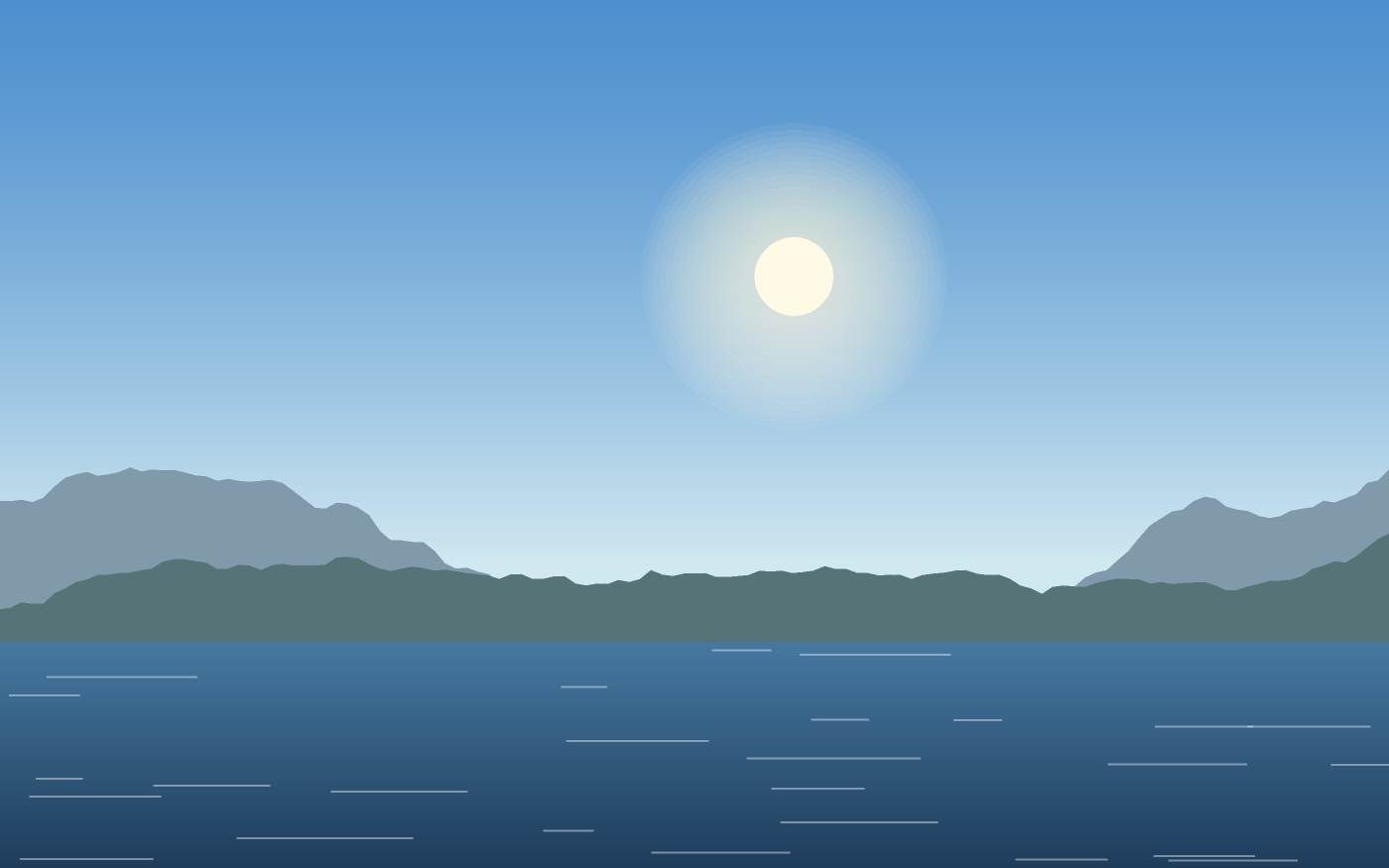 Landschapsillustratie