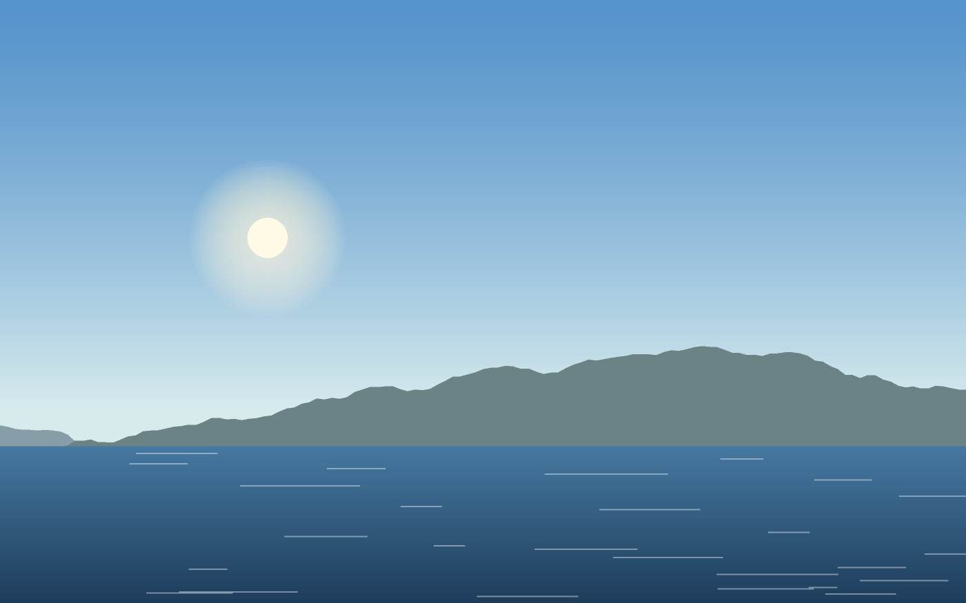 Landschaftsillustration