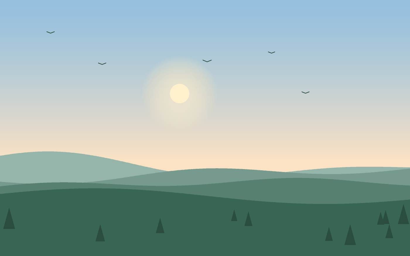 Landskabsillustration