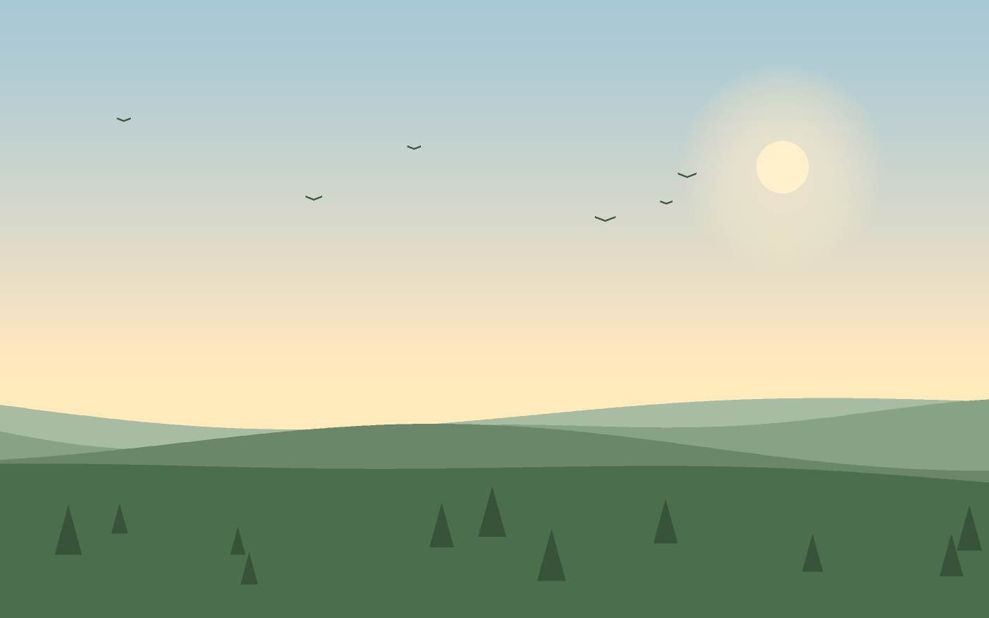 Landskabsillustration
