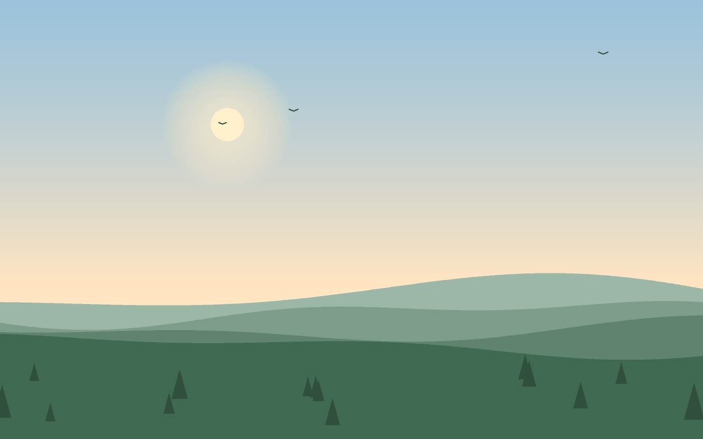 Landskabsillustration