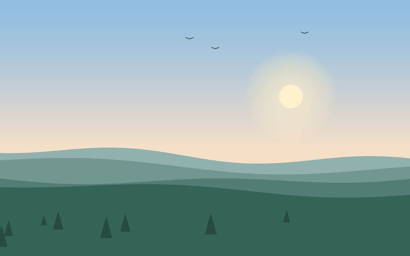 Landskabsillustration