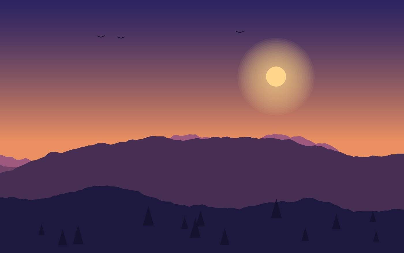 Illustration de paysage