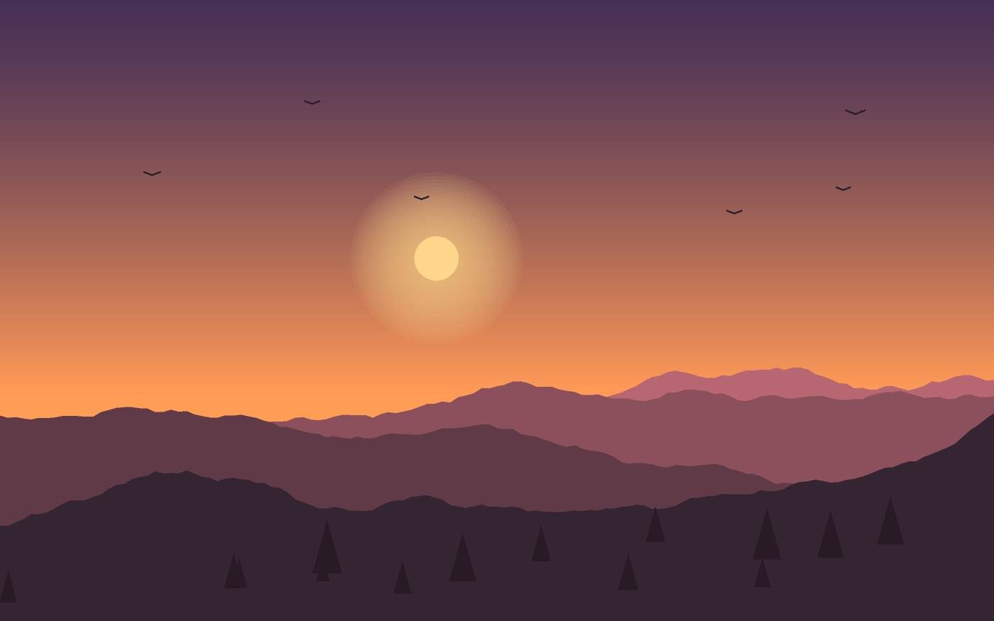 Illustration de paysage