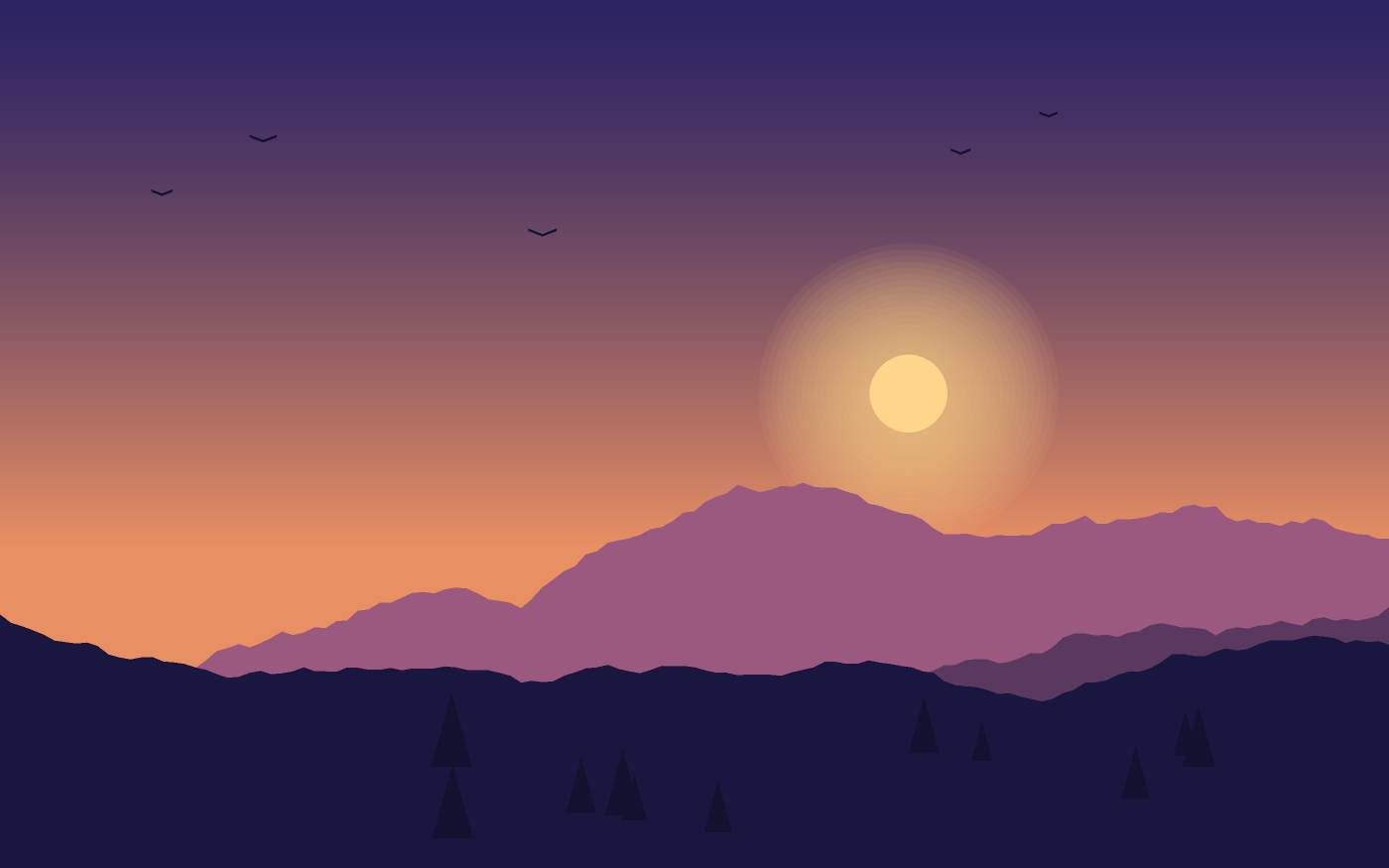 Illustration de paysage