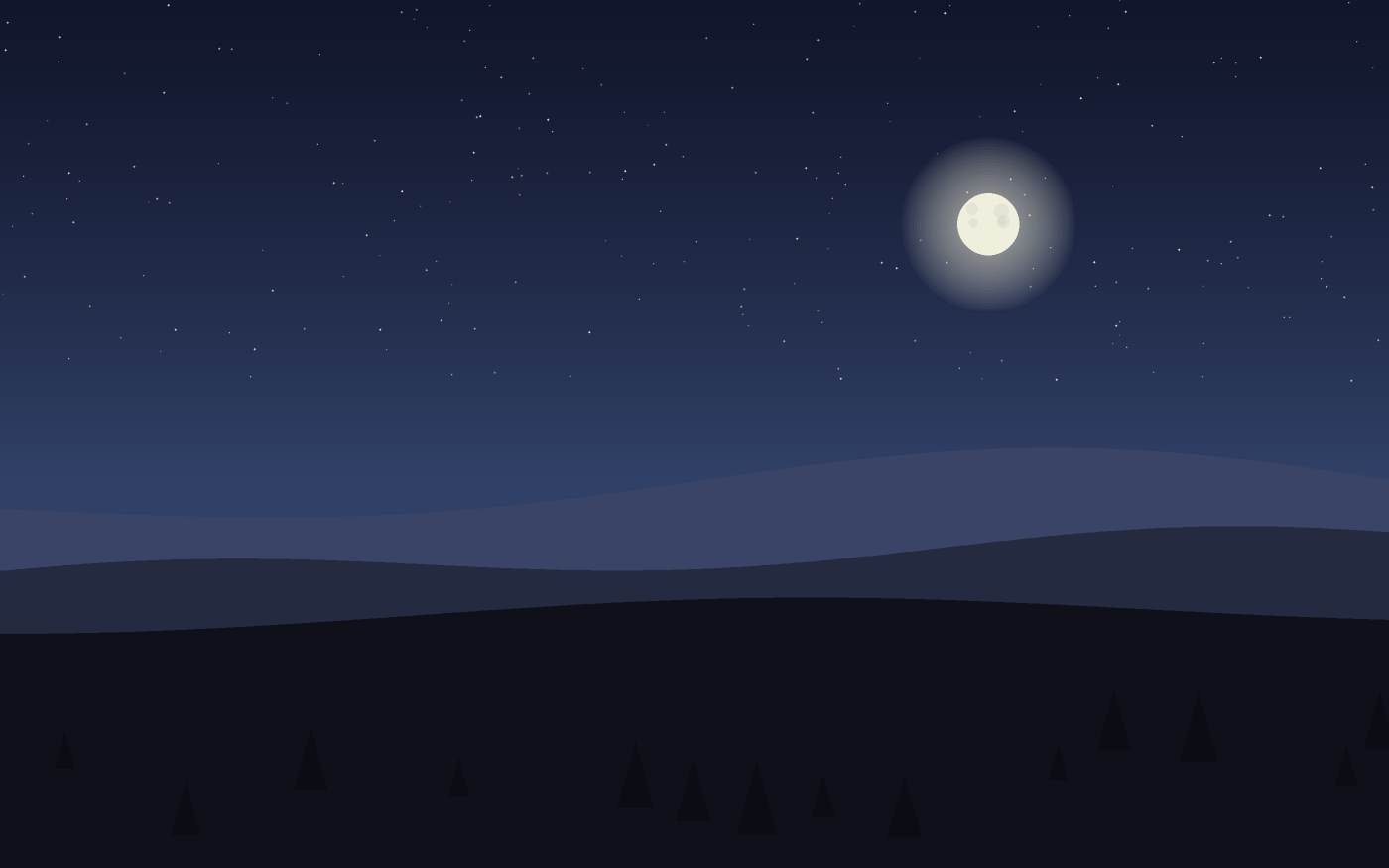 Illustrazione di un paesaggio