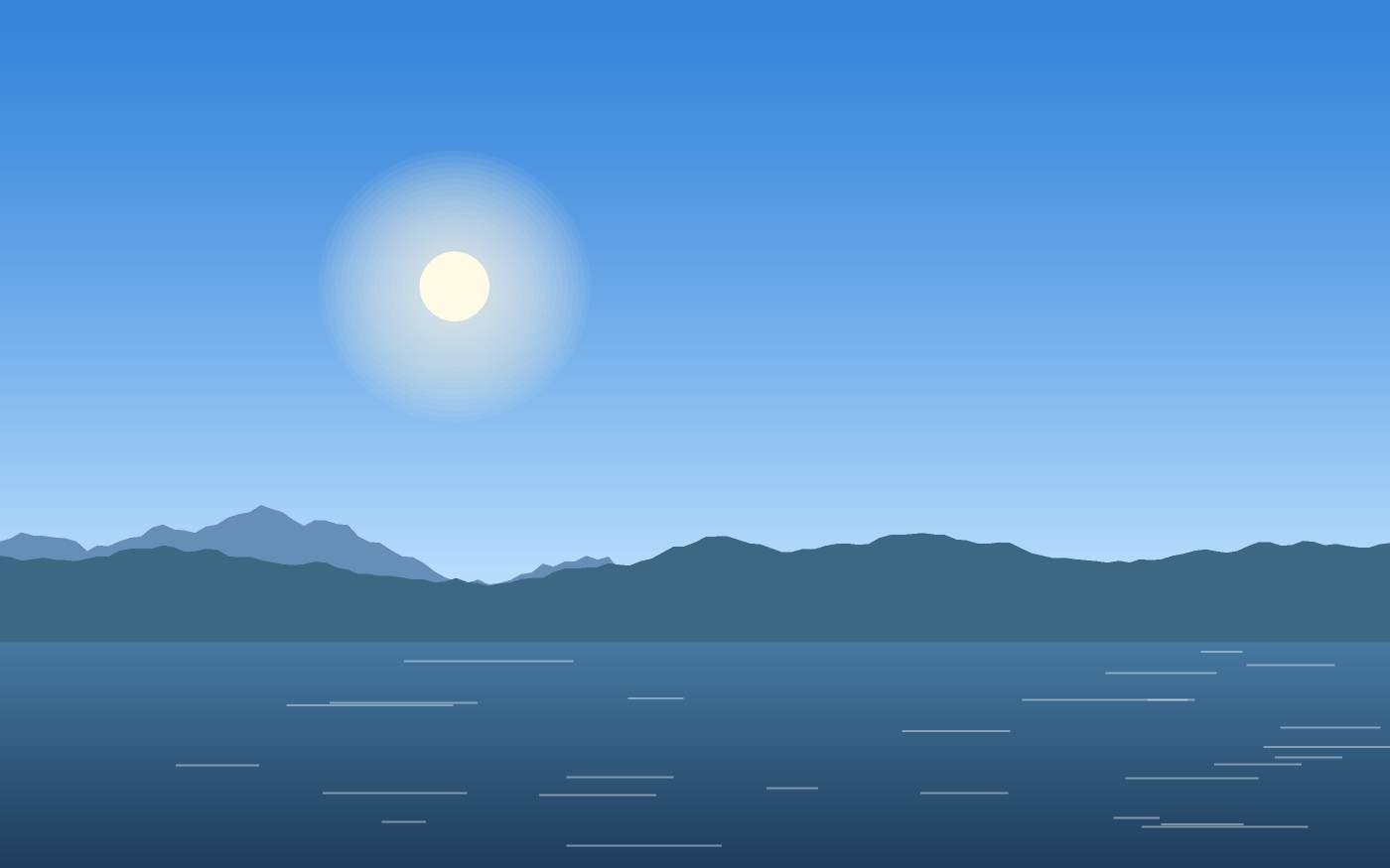 Landschapsillustratie
