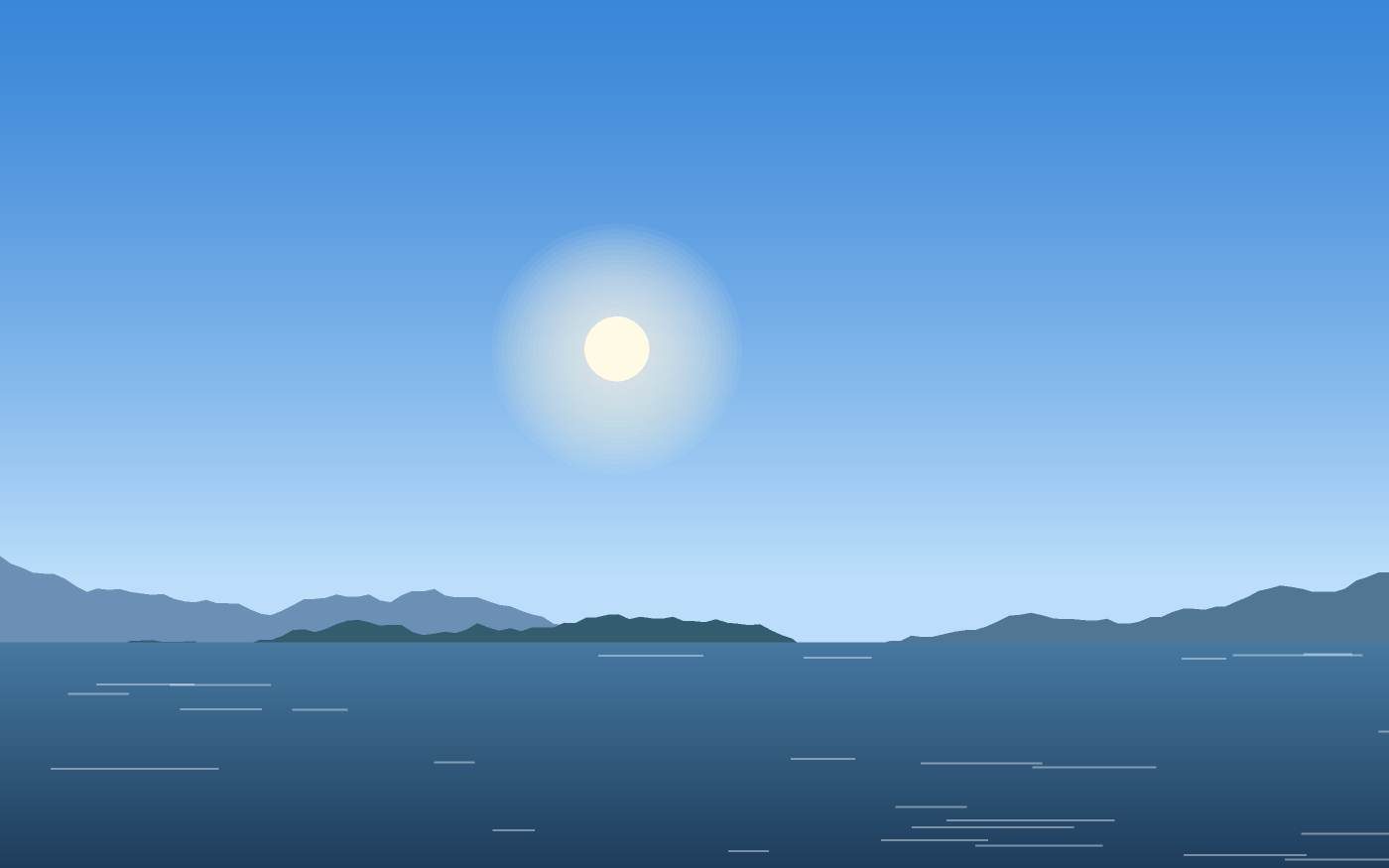 Landschapsillustratie