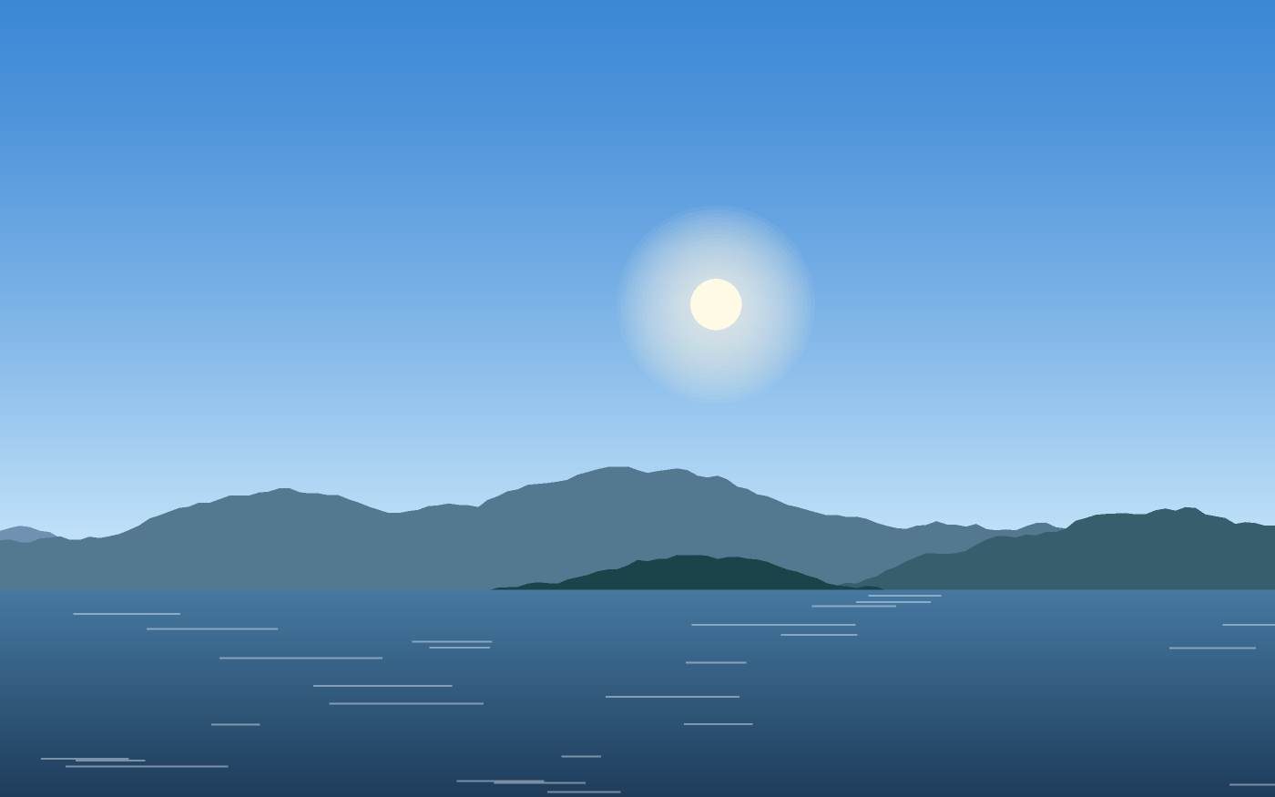 Ilustracja krajobrazu