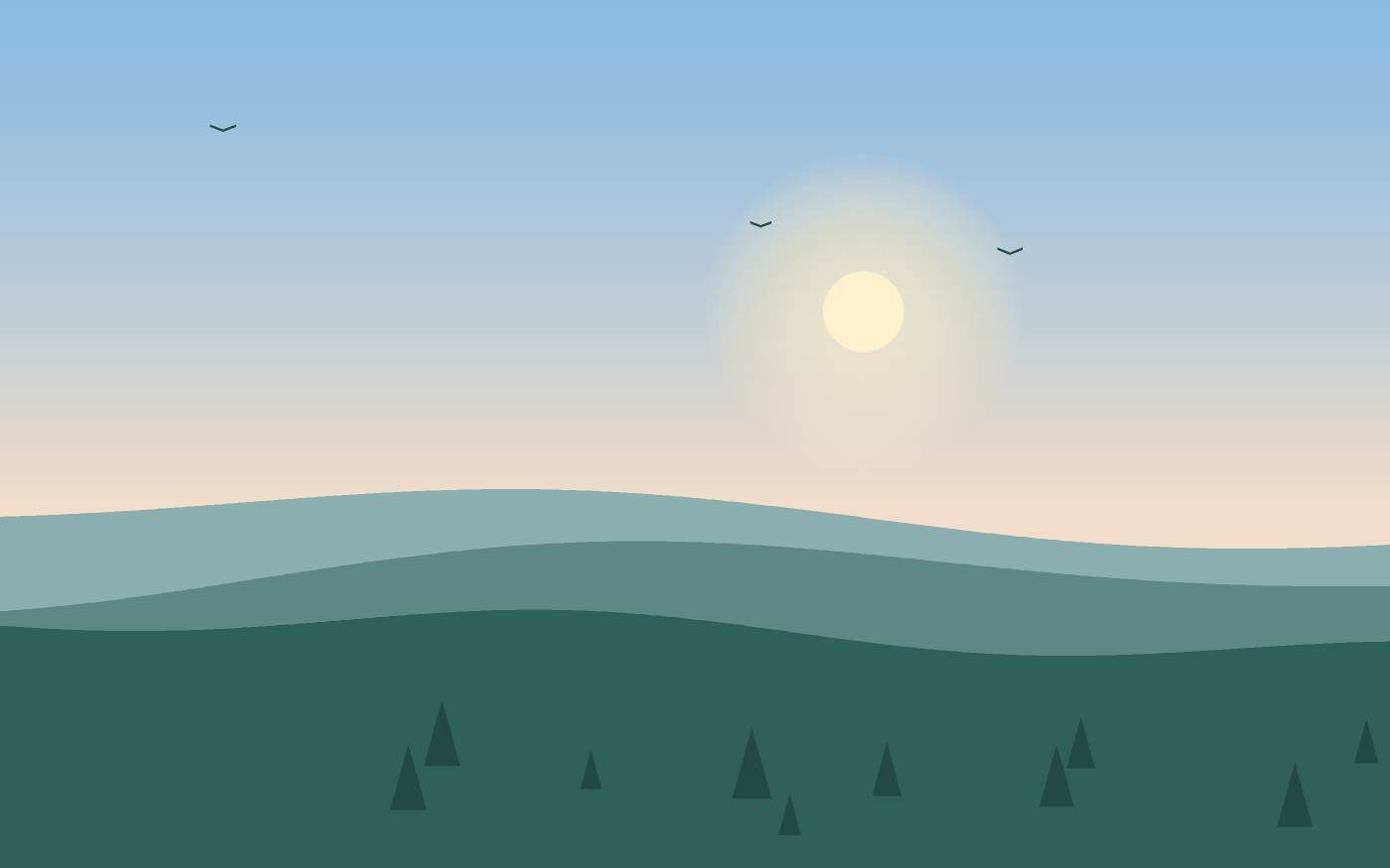 Ilustracja krajobrazu