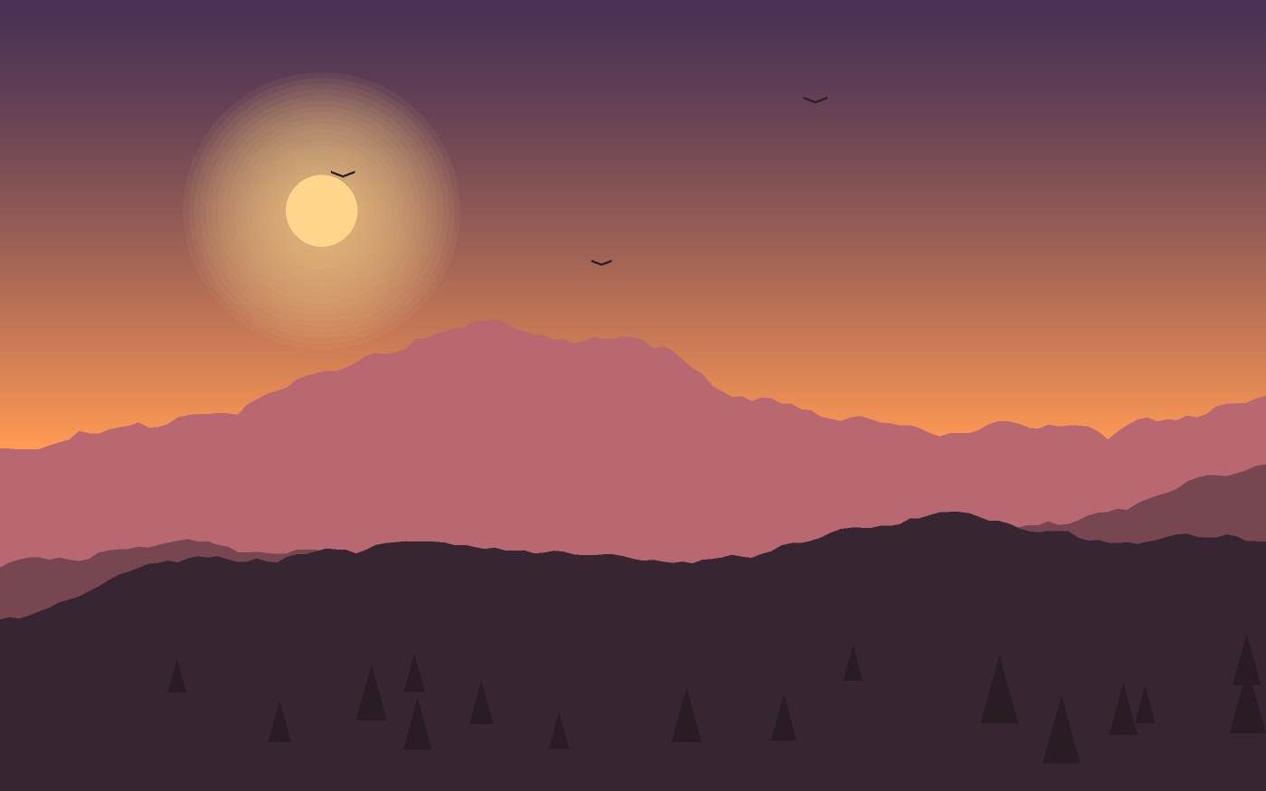 Landskapsillustration