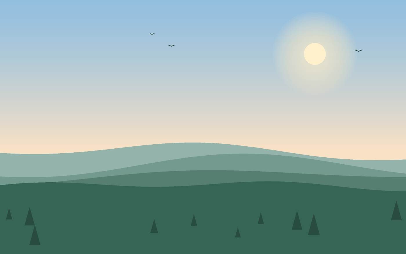 Landskapsillustration