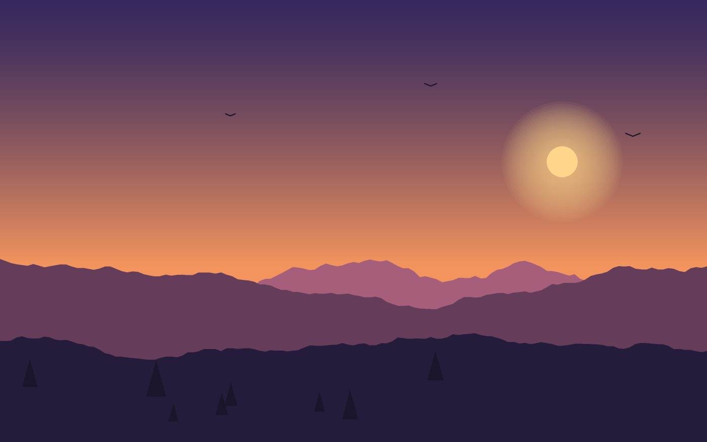 Landskapsillustration