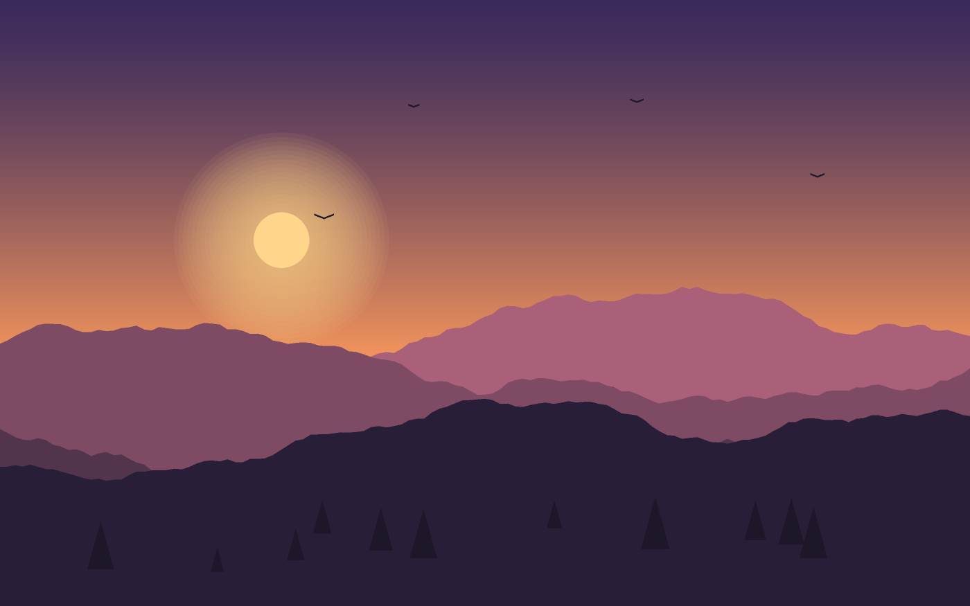 Landskapsillustration